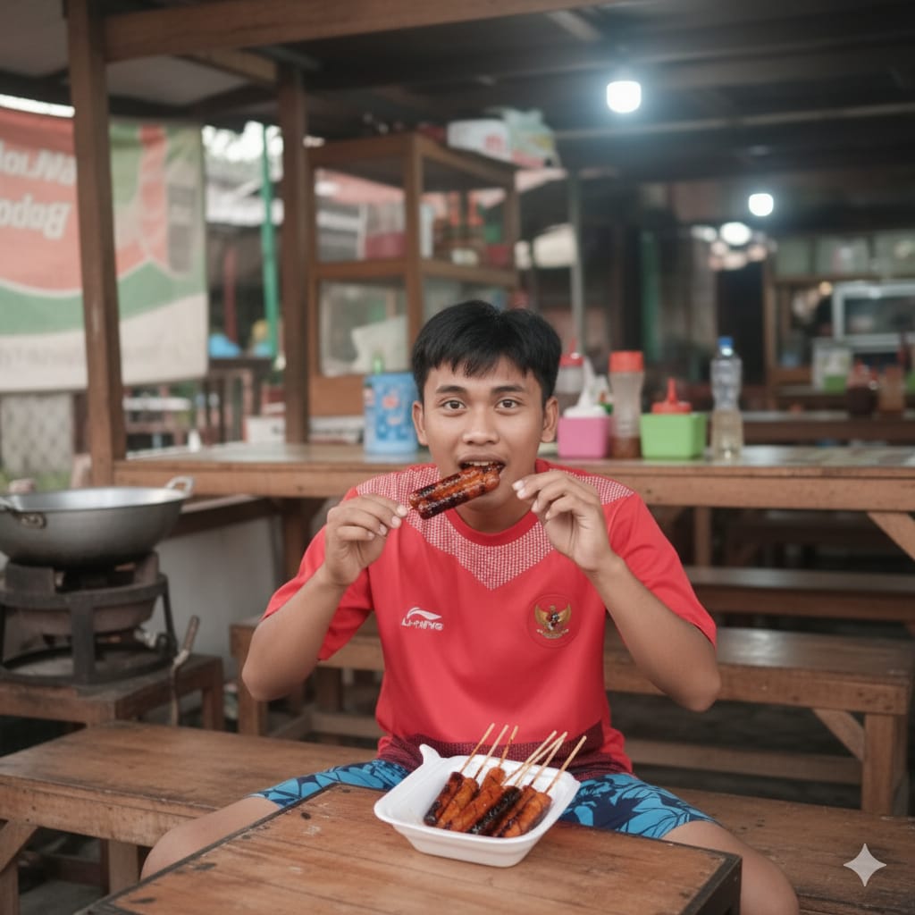 Hibban makan di sini